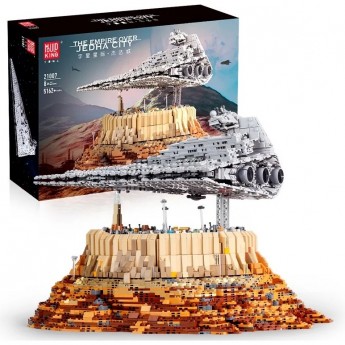 Конструктор MOULD KING 21007 ИМПЕРСКИЙ ЗВЕЗДНЫЙ РАЗРУШИТЕЛЬ НАД ДЖЕДА-СИТИ