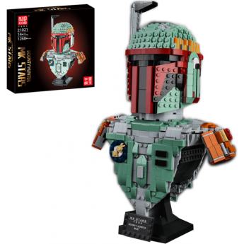 Конструктор MOULD KING 21021 ШЛЕМ BOBA FETT