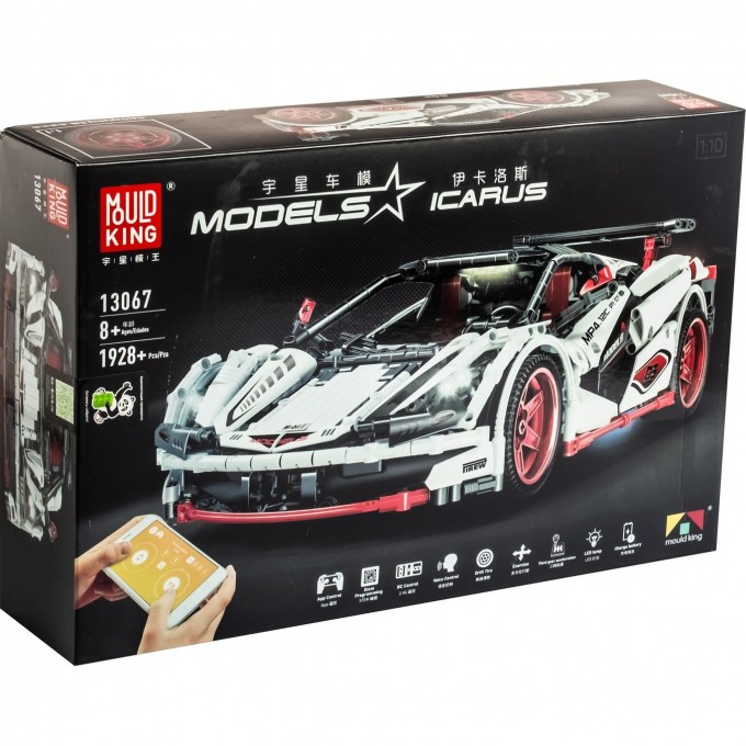 Конструктор MOULD KING TECHNIC 13067 ICARUS SUPER CAR 80002031