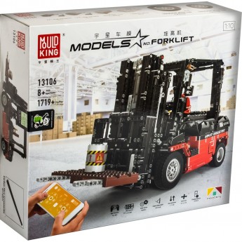 Конструктор MOULD KING TECHNIC 13106 ВИЛОЧНЫЙ ПОГРУЗЧИК MK II с ДУ